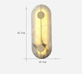 SPANISH MARBLE ALL COPPER WALL LAMP
