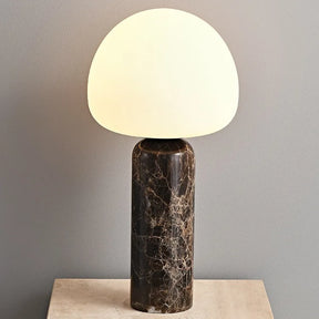 LUXURY BLACK MAEBLE DESK LAMP