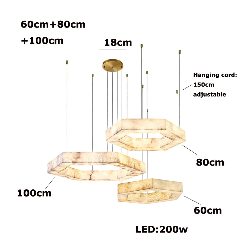 MAEBELLA HEXA PENDANT LAMP