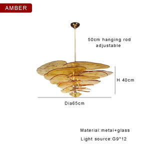 OPAL SHROOM PENDANT LAMP