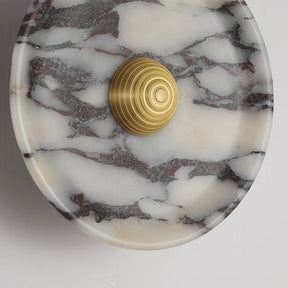 ROUND LUXURY ALABASTER WALL LAMP