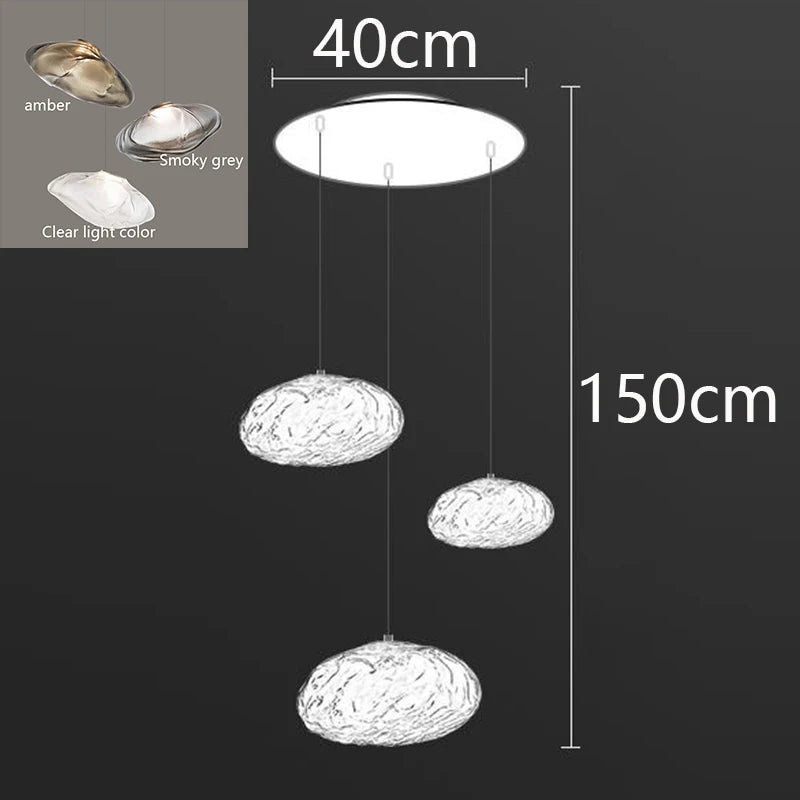 GEODE SHOWER PENDANT LAMP