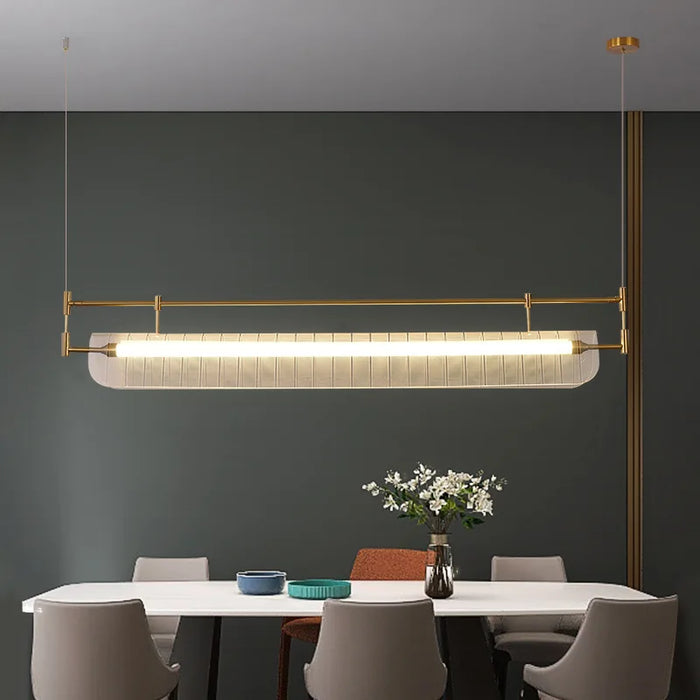 RIBBED LUMEN PENDANT LAMP