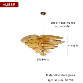 OPAL SHROOM PENDANT LAMP