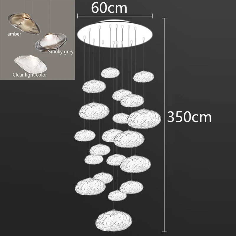 GEODE SHOWER PENDANT LAMP