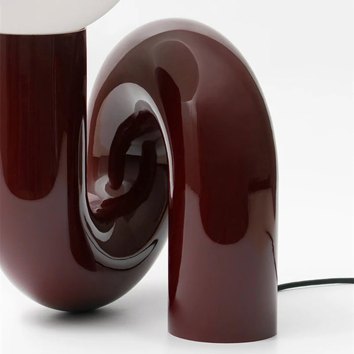 CRIMSON LOOP TABLE LAMP