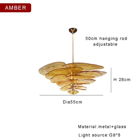 OPAL SHROOM PENDANT LAMP