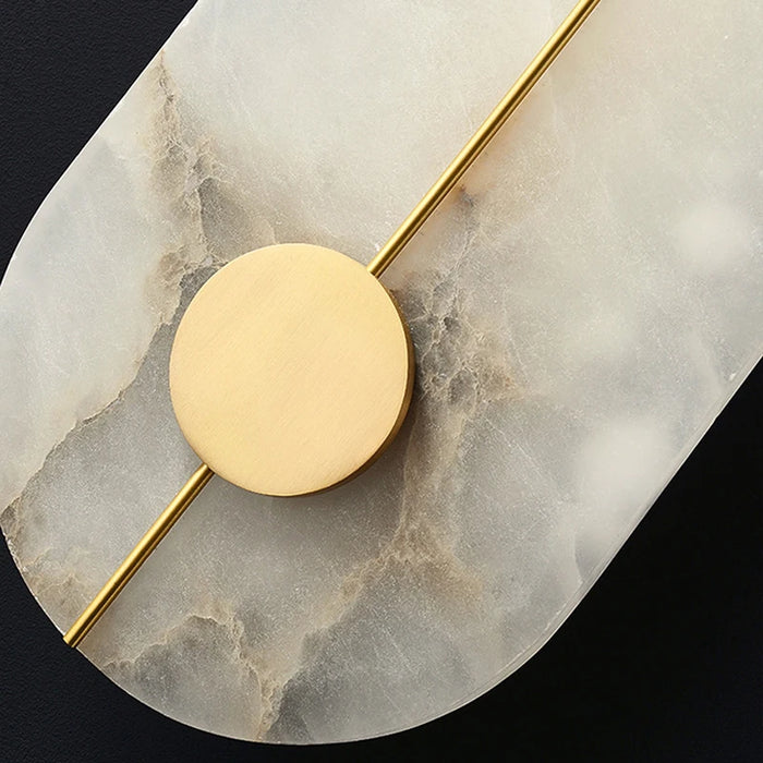 SPANISH MARBLE ALL COPPER WALL LAMP
