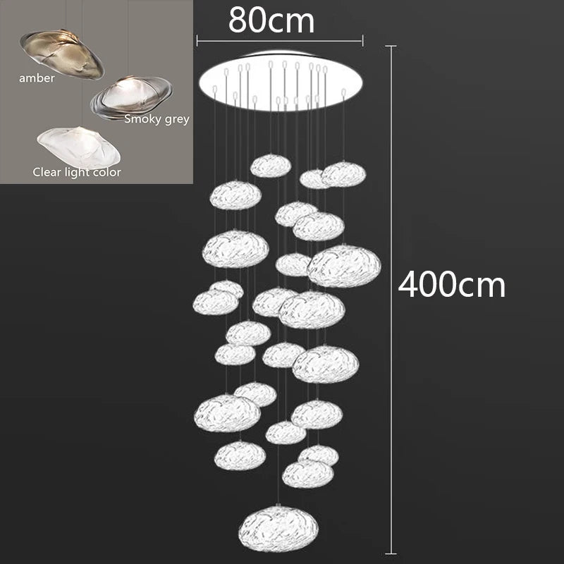 GEODE SHOWER PENDANT LAMP