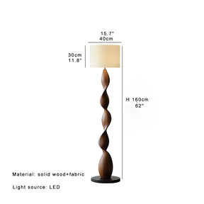THE HELIX TOWER FLOOR LAMP