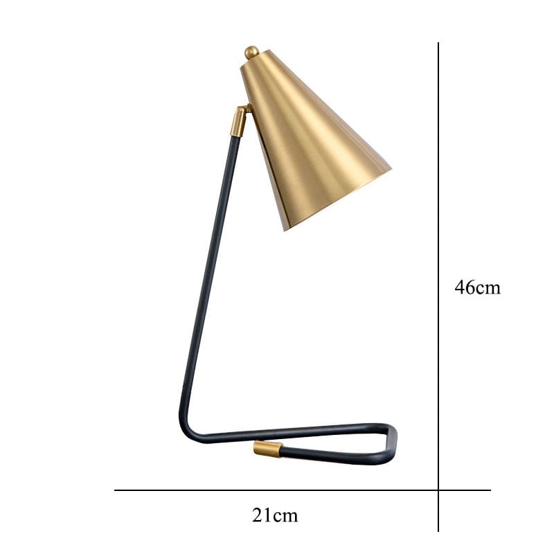 BOSTON TABLE LAMP | Gold Table Lamp
