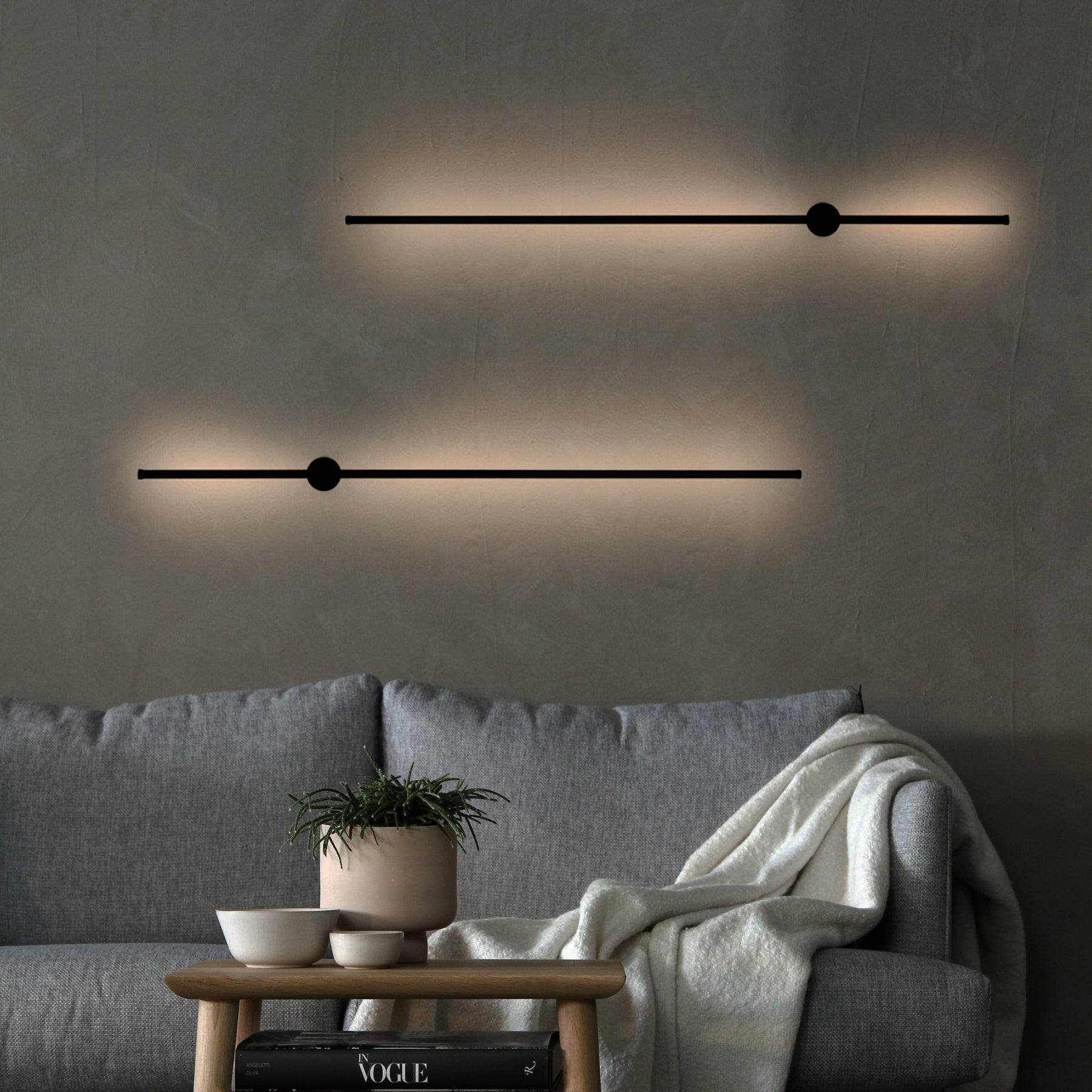 MINIMALIST LED LINE WALL LAMP |led wall lights