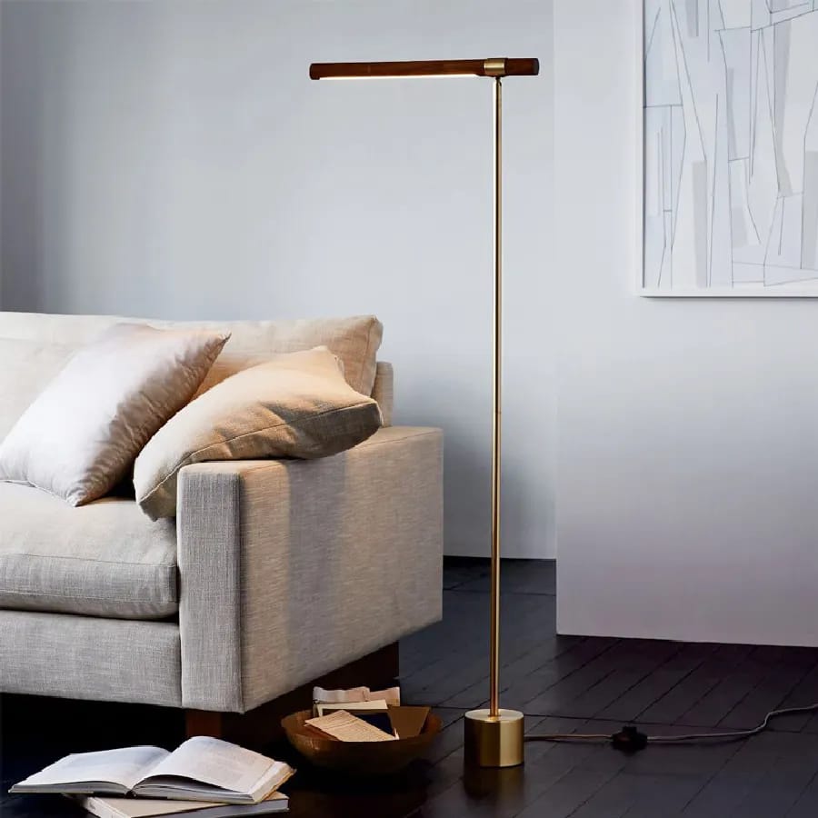 LINEAR FLOOR LAMP - ITALIAN DESIGN | Standing lamps-LODAMER