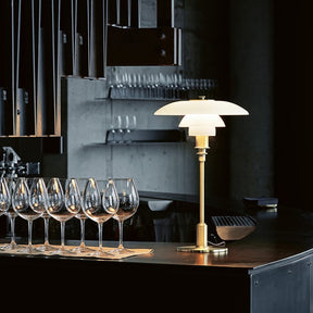 NORDIC ROUND GLASS TABLE LAMP