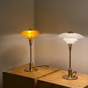 NORDIC ROUND GLASS TABLE LAMP