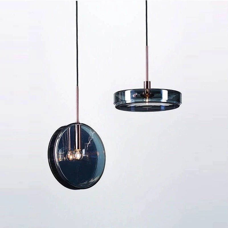 DEEP BLUE CRYSTAL PENDANT LAMP | CRYSTAL PENDANT LAMP - LODAMER