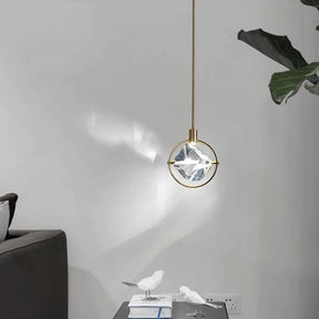 CUBIC CRYSTAL PENDANT LAMP | CUBE PENDANT LIGHT - LODAMER