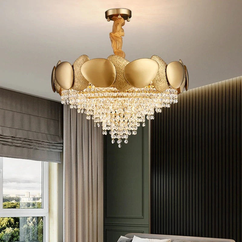 LUXURY GOLDEN EASTER EGGS CHANDELIER | Luxury golden chandelier