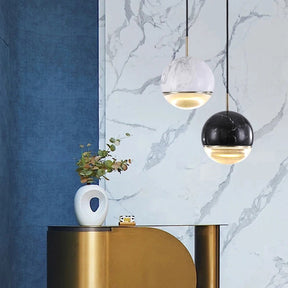 NORDIC MARBLE BALLS PENDANT LAMP-marble ball pendant lamp 