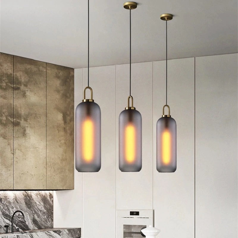 IONA GLASS PENDANT LAMP | GLASS GLOBE PENDANT LIGHT- Lodamer