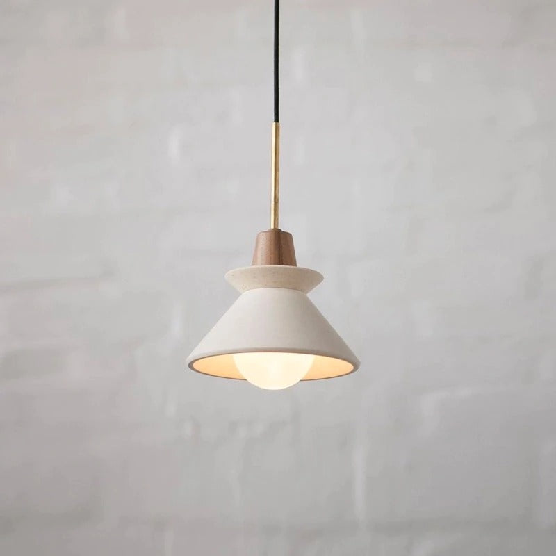 MINIMALIST CONE METAL PENDANT LAMP - Hanging lamp