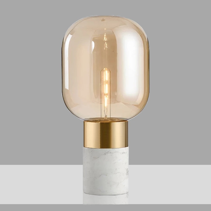 storm marble table lamp - Lodamer