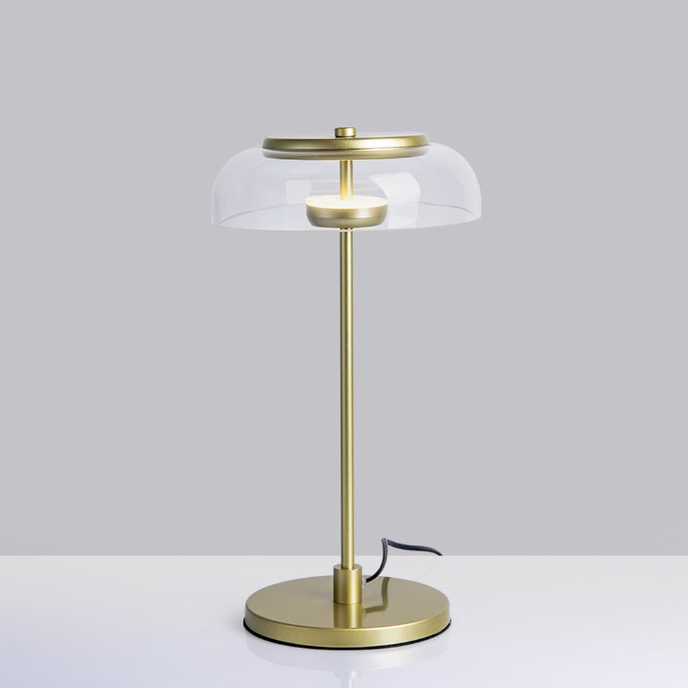  NORDIC GLASS LAMPSHADE LED TABLE LAMP - led table lamp 