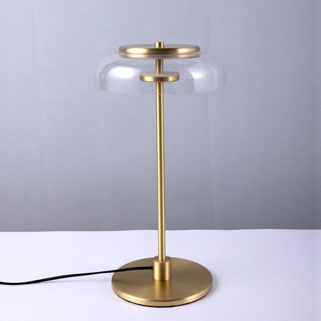  NORDIC GLASS LAMPSHADE LED TABLE LAMP - led table lamp 