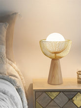 BIRD'S NEST TABLE LAMP | Rattan Table Lamp